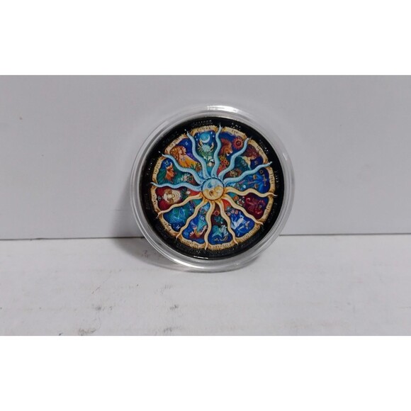 COLLECTOR CHALLENGE TABLE TOP GAMING 5 COIN LOT SUN & MOON MEMENTO VIVERE ETC - Picture 4 of 7